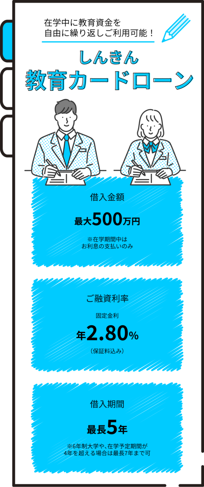 教育プラン 入学金や授業料など教育費をまとめてサポート！